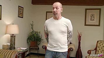 i can't believe this saggy tits secretary took my monster cock raw no condom deep