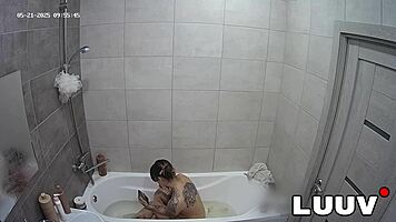 Tattooed Emily Films Real Amateur Reality Show During Private Video Call