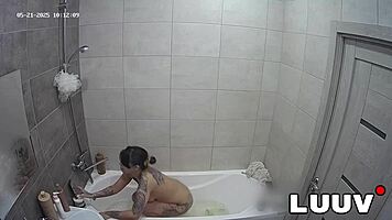 Tattooed Emily Films Real Amateur Reality Show During Private Video Call