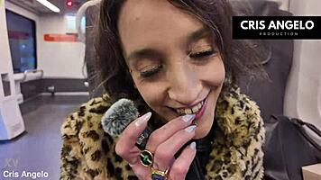 lena fire tells cris angelo this is our private girlfriend fuck experience part one