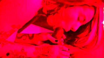 hot tattooed latina milf submits to rough interracial pounding in redroom