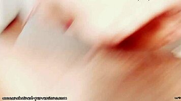 A young sexy teacher gives an intense footjob session