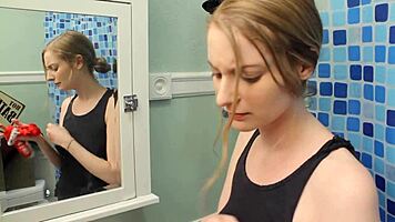 amber rayne and dani daniels scissor passionately at wild party