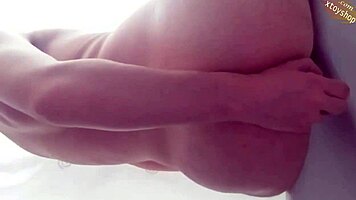 Beautiful Young 18+ Ass Fucked Deep with Thick Bottle