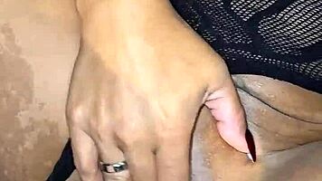 overwhelmed by hot interracial fucking with my husband's hung friend sharing his massive cock deep inside me