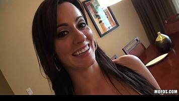 ever seen a hot big-tit bikini brunette slut girlfriend suck cock deep and fuck wildly?