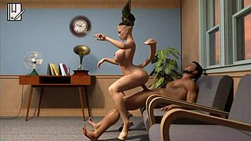 monster college milf pussy licked deep in pov muff diving gameplay action