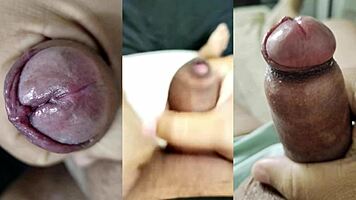 gf squirts wild on small cock jerks 💦😍