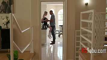 yo, teen cheerleader scores her first with the coach