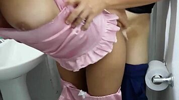 Catch Amateur Masturbating Then Pound Her Tight Pussy Hard with Big Cock