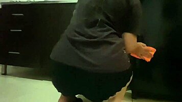 homemade latina cooks dinner then sucks cock moaning missionary