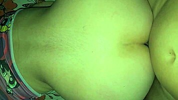 Neighbor housewife moans as I creampie her juicy pussy raw