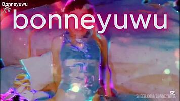 bonneyuwu the petite shower slut teases her small tits seductively