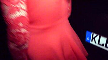 german milf risks public pounding bent over in city streets