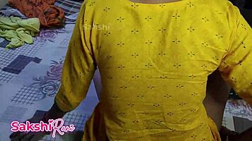 Desi Wife's Big Ass Bhabhi Takes Deep Anal Pounding in Bedroom