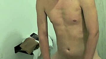 careful don't slip it in her tight pussy accidentally