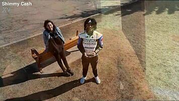 I'm a real Navajo Cree Ojibwe Indian beauty fucking huge black cock first time ever