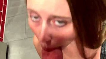 Laney Grey Pretty Petite PAWG College Babe Sucks Huge Cock Swallows Every Drop Cum