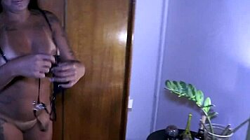 Brazilian latina with juicy tits gets rough anal doggystyle and cowgirl on massive cock