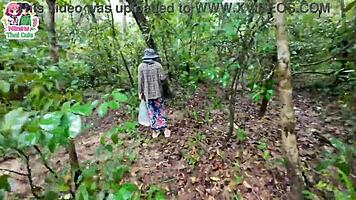 lost horny thai teen wanders forest and fucks wildly outdoors