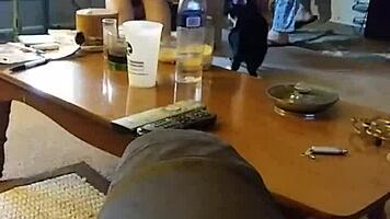 Heart-Racing Voyeur of Cute Blonde 18+ Lotioning Her Sexy Body