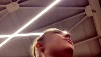 Gym workout leads to sweaty fucking