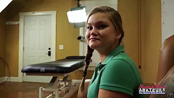 Cuties Lauren Pixie Rim Cock for Gushing Cum Swallow!