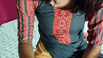 Pounding desi babe's tight hole super hard!