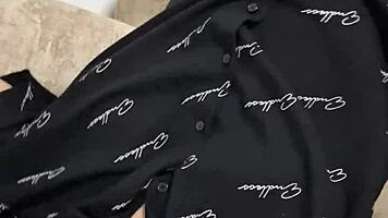 hey watch me stuff lingerie pearls deep in my fat pussy