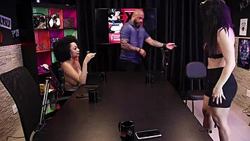 Watch amanda smell's hottest sensual casting moments, teasing through sheer red in outdoor play