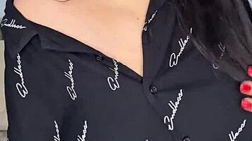 hey watch me stuff lingerie pearls deep in my fat pussy