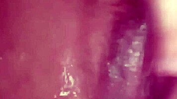 my tiny dick cums watching ex's juicy teen pussy squirt