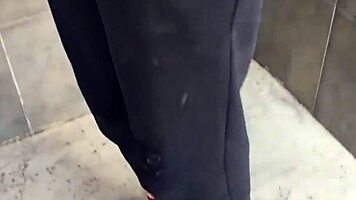 Fui a tomar un baño caliente en la casa del amigo en Argentina porque no había agua en Brasil