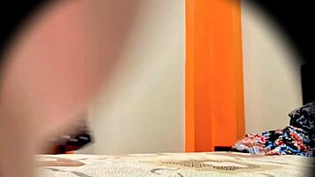 Sexy mexican teen in lingerie upskirt flashes perfect body miniskirt tease