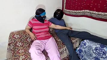 Bhabhi begs for full anal dick deep in her tight muslim ass not pussy