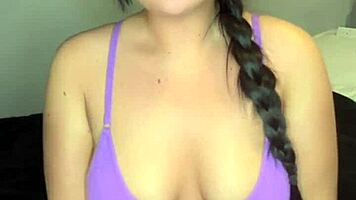 god i can't stop rubbing my wet pussy with this huge dildo on cam