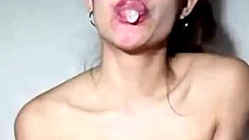 karogok chokes submissive gagging latina argentina 😈