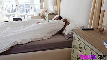 alyce anderson craves cum deep in her tight pussy, loving every dripping creampie moment