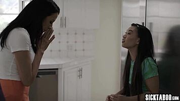 Reagan Foxx pounds Madi Collins and Kimmy Kimm hard?