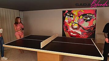 married latinas sara blonde and ambar prada fuck young stud cumfacial