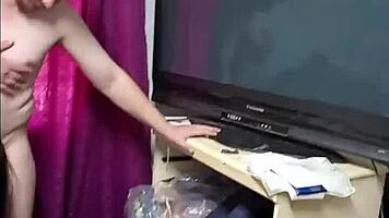 petite beauty delivers endless teasing blowjob tease