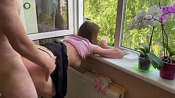 classmate stunned when big cock suddenly pops out