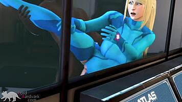 zero suit samus aran phazon experiment birthday facefuck