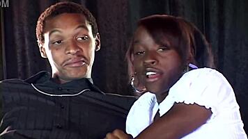 Petite Black Babe Casting Interview