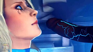 zero suit samus aran phazon experiment birthday facefuck