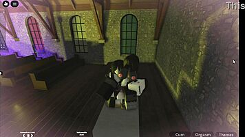 Trembling Virgin Slut's First Church Fuck Thrill