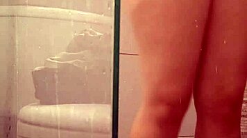 milet's hidden cam catches her shaving her smooth pussy in the shower