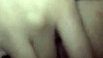 Young cutie fingers her dripping wet pussy in solo tease