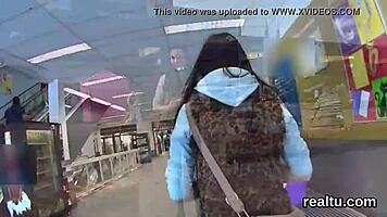 Adorable Czech Seduced Shop Penetrated POV