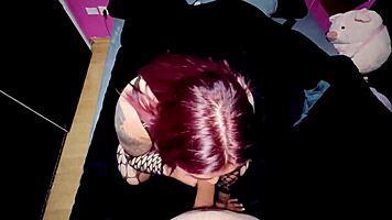 shoving my monster cock balls deep into tight argentine prostitute pussy while licking her big natural tits